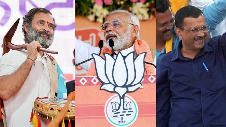 prime-minister-modi-rallies-in-gujarat-arvind-kejriwal-rahul-gandhi-also-entered-in-election