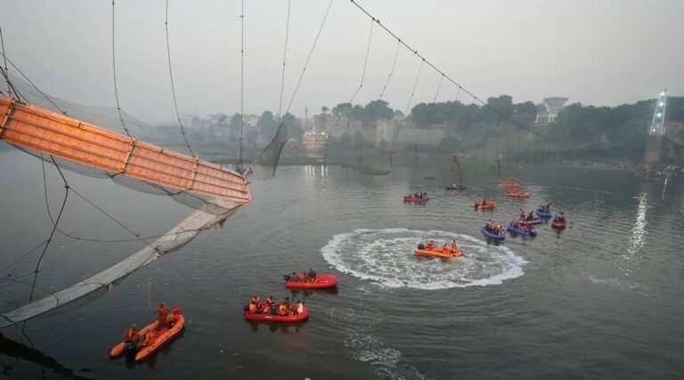 Biggest action in Morbi bridge disaster! The chief officer of the municipality was suspended