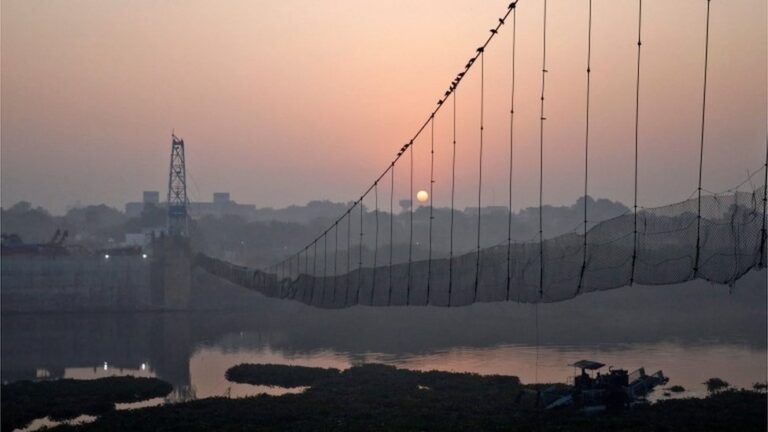 135 lives taken over the Morbi Bridge incident, statewide mourning today! A silent rally will be held in Morbi