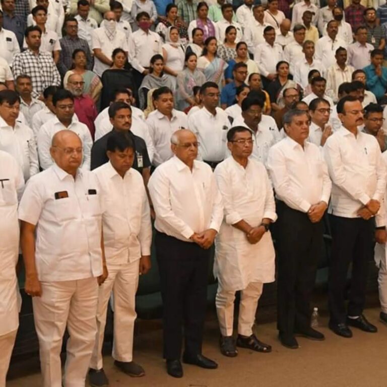 Tributes paid to Morbi tragedy victims in the presence of the Chief Minister