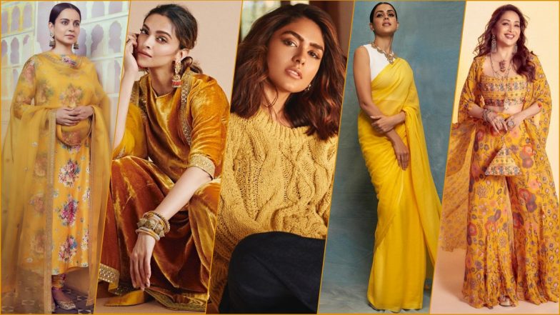 On the occasion of Vasant Panchami try these yellow outfits different from sarees