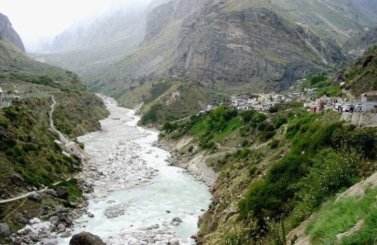 This is the last village in India where Bhima built a bridge to go to heaven