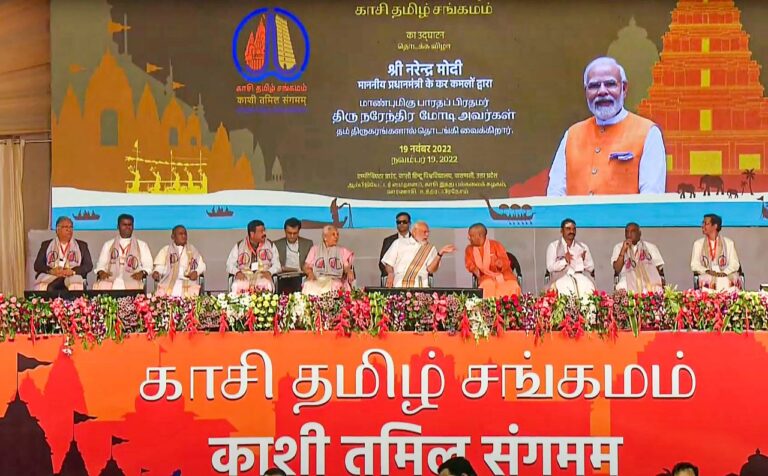 After Varanasi, Prime Minister Narendra Modi's big initiative in the home state of Gujarat, the Saurashtra-Tamil Sangam will start next month