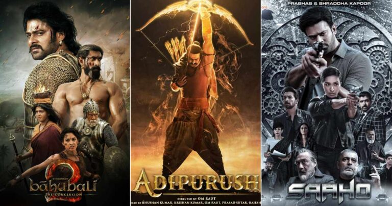 These films grossed more than 100 crores on the first day, three Prabhas films in the list