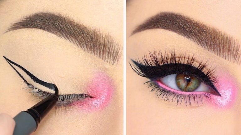 If your eyes are small then do makeup like this