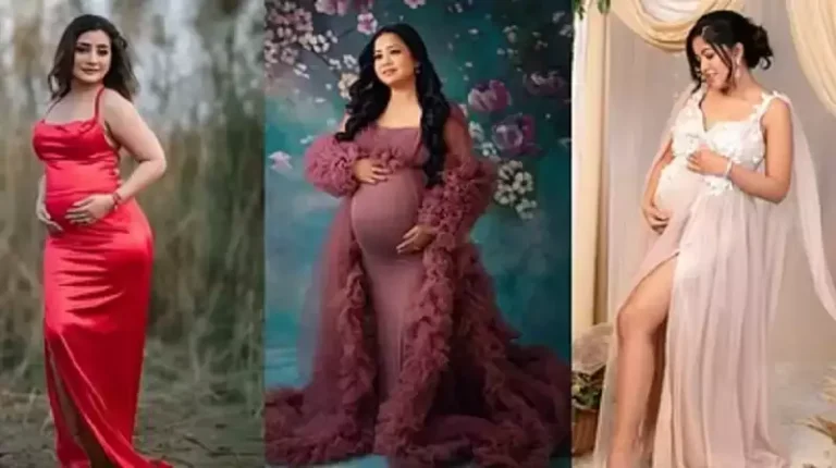 You can take outfit ideas from maternity photoshoots of actresses, look very beautiful