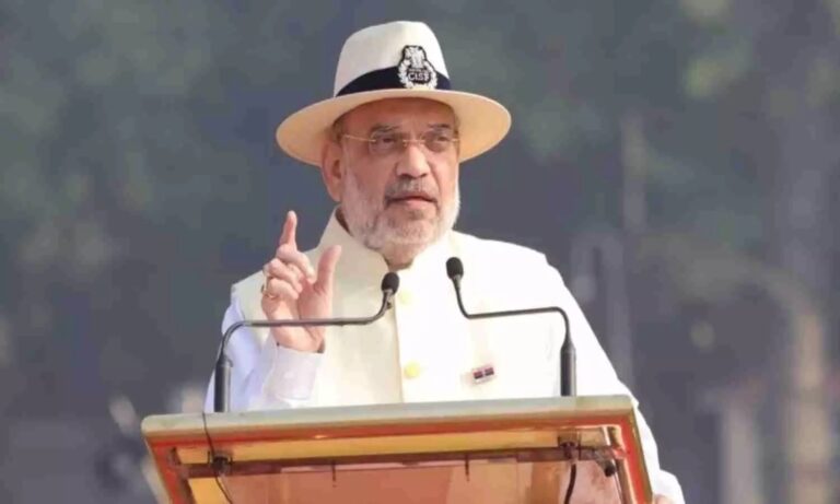 On the occasion of Police Memorial Day, Amit Shah said 'Modi government has maintained this kind of policy against terrorism.