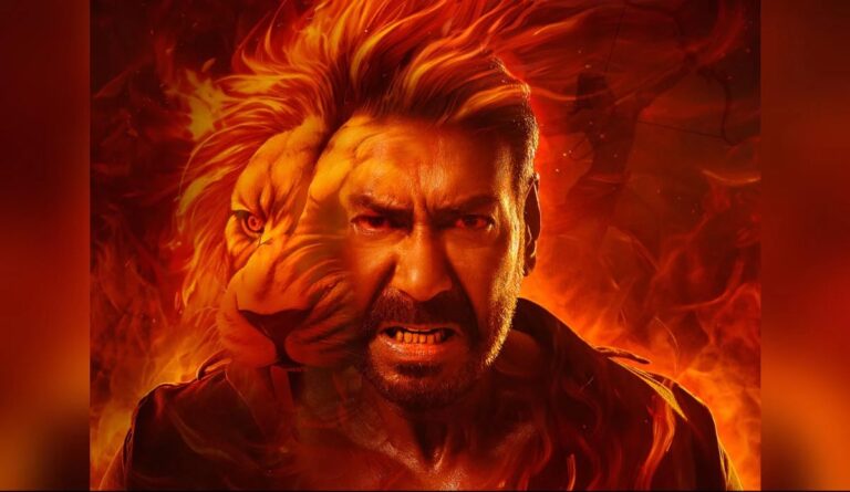 Ajay Devgn first look from 'Singham Again' released, actor seen roaring like a lion