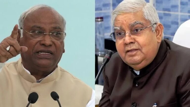 Mallikarjun Kharge wrote to Vice President Jagdeep Dhankhar, saying - 'I cannot meet you now, because now...'