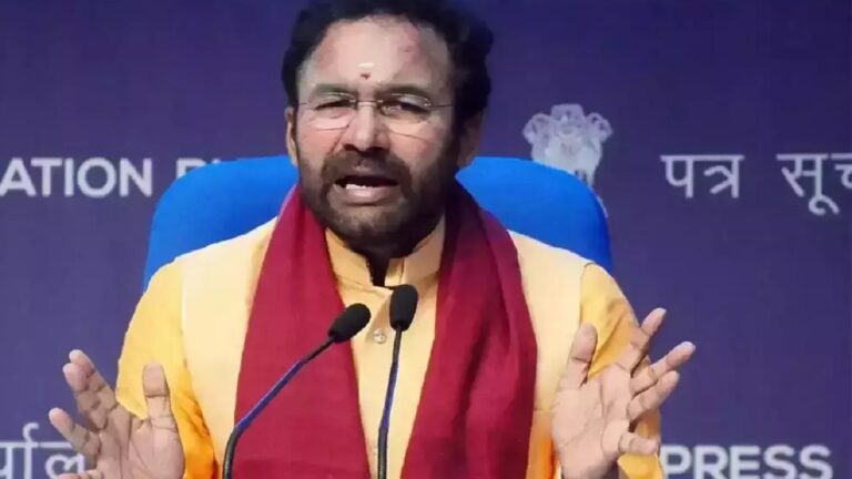 Union Minister G Kishan Reddy announced that Pran Pratistha ceremony will be shown live in all villages across the country.